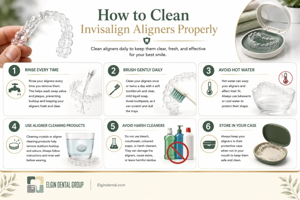 How to Clean Invisalign Aligners Properly